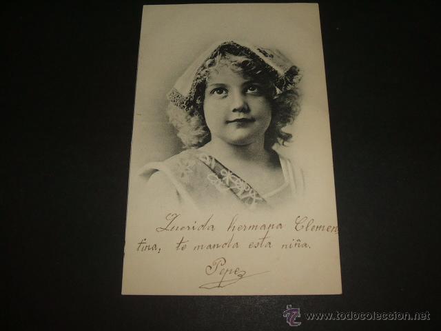 Postales: NI&Ntilde;A CON TRAJE TIPICO POSTAL - Foto 1