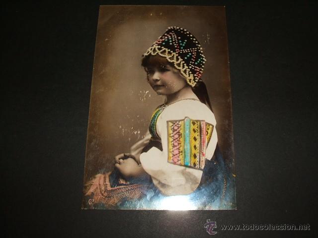 Postales: NI&Ntilde;A CON TRAJE TIPICO POSTAL - Foto 1