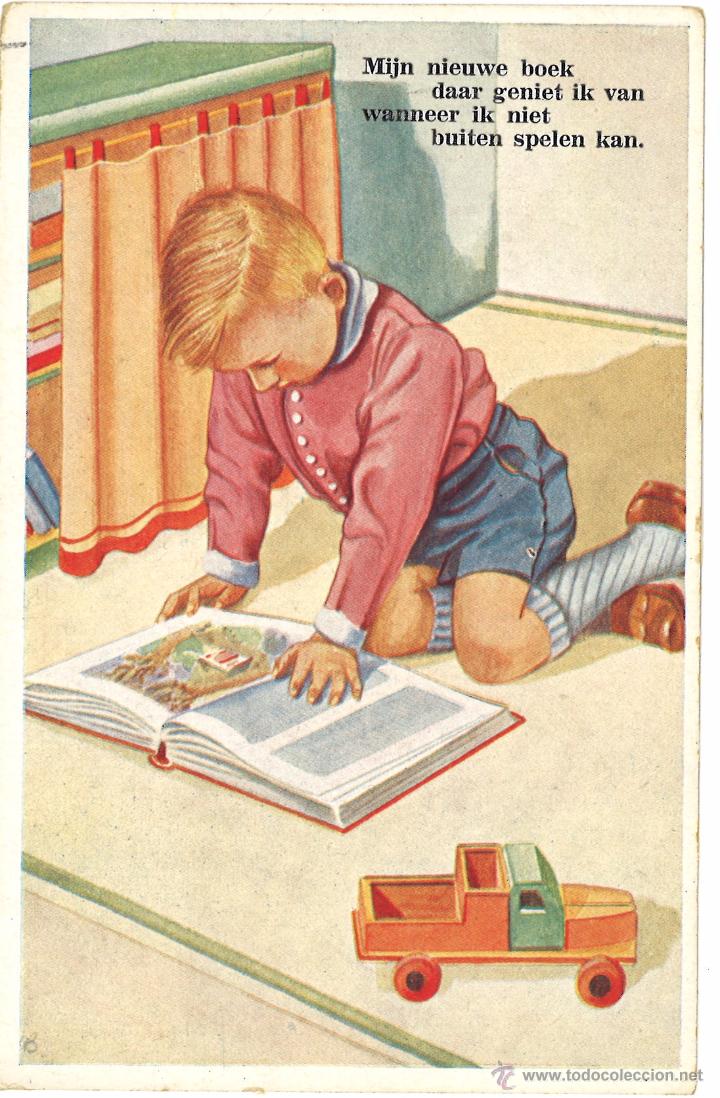 Postales: POSTAL CIRCULADA - 1955 - NI&Ntilde;OS - Foto 1