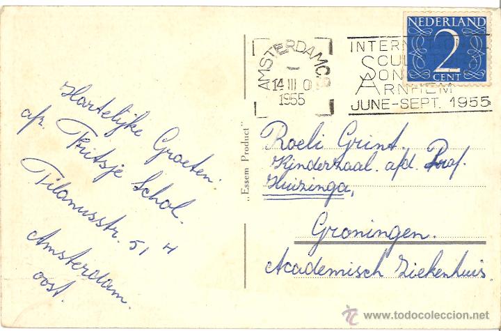 Postales: POSTAL CIRCULADA - 1955 - NI&Ntilde;OS - Foto 2