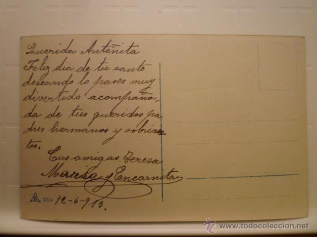 Postales: POSTAL INFANTIL ED. PH 7714. CIRCULADA 1913. - Foto 2