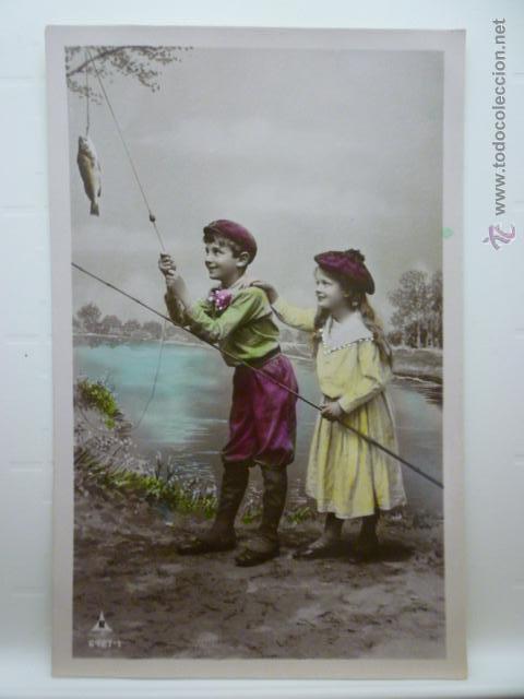 Postales: POSTAL INFANTIL COLOREADA. ED. PH 6427-1. ESCRITA. - Foto 1