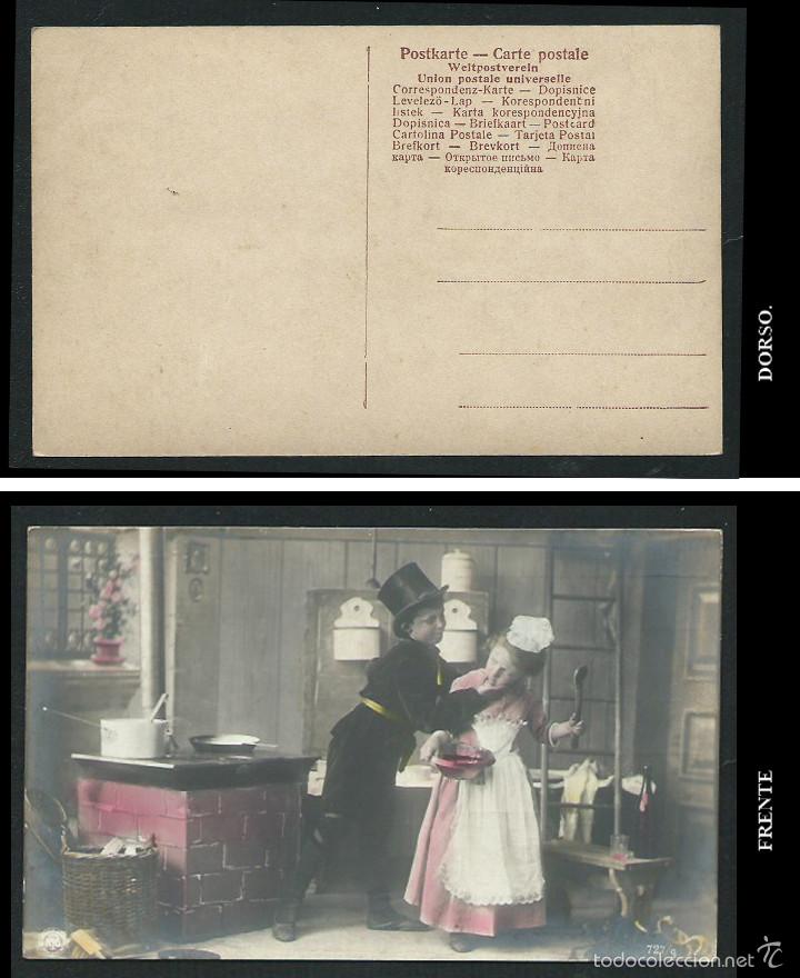 Postales: Postales Infantiles. 1910? - Foto 1