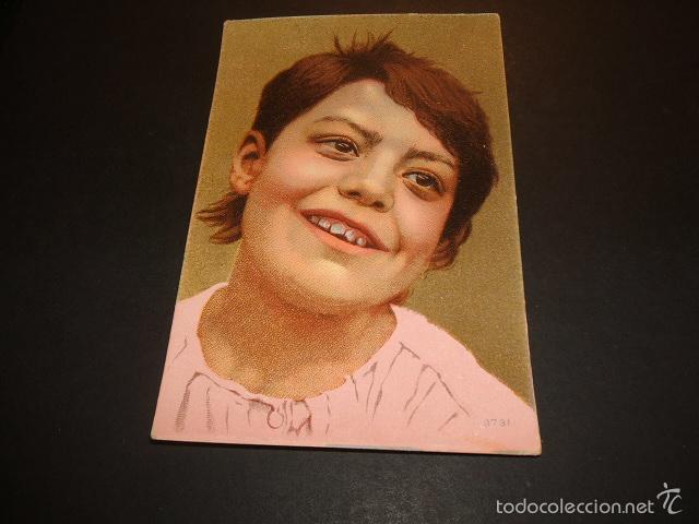Postales: NI&Ntilde;O POSTAL CROMOLITOGTRAFICA - Foto 1
