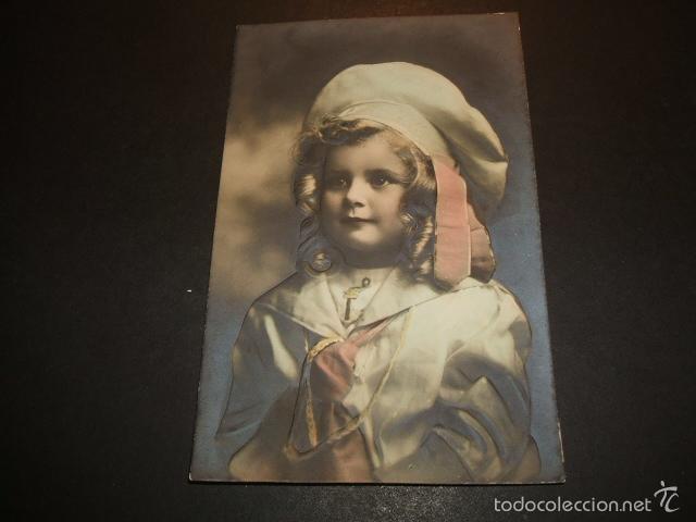 Postales: NI&Ntilde;O EN RELIEVE POSTAL - Foto 1