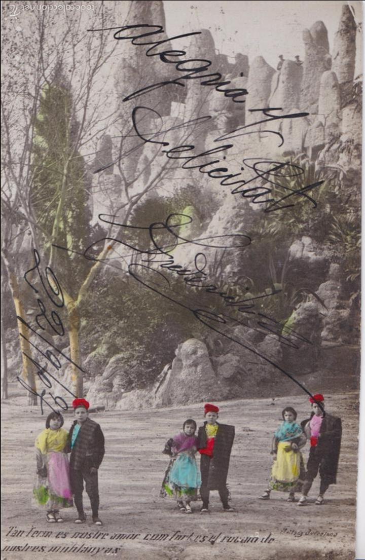 Postales: P- 4936. POSTAL COLOREADA NI&Ntilde;OS. - Foto 1