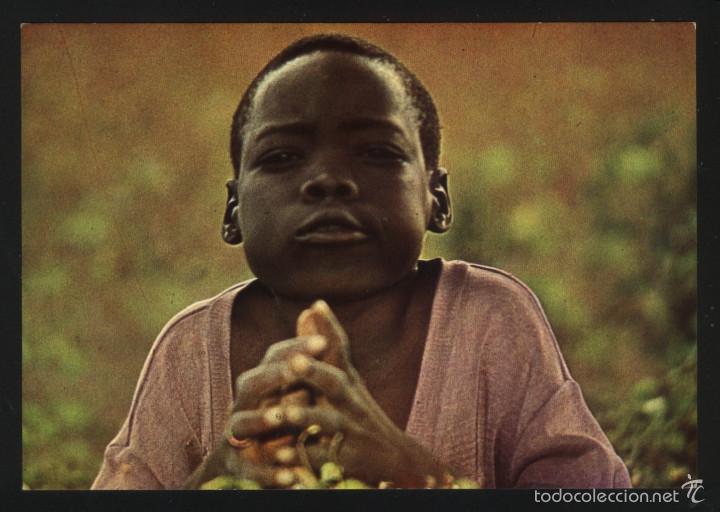 Postales: A-3022- POSTAL CON NI&Ntilde;O DE MOZAMBIQUE. - Foto 1