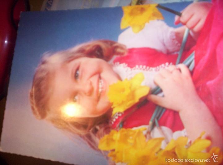 Postales: NI&Ntilde;A CON FLORES - 1960 - Foto 1