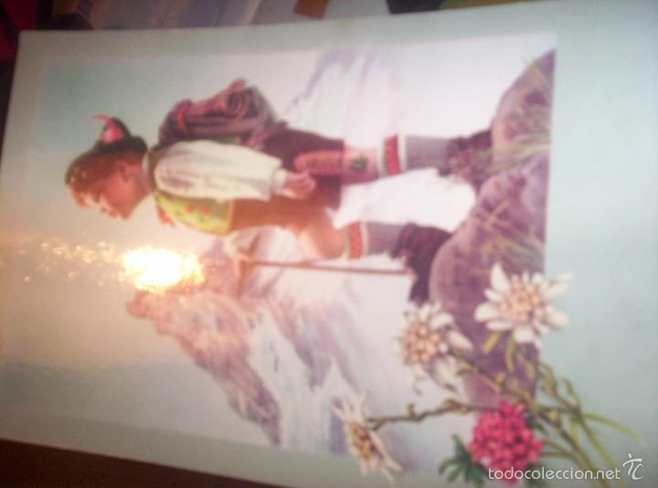 Postales: NI&Ntilde;O ESCALADOR - 1956 - Foto 1