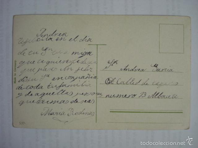 Postales: POSTAL INFANTIL ALEMANA. ESCRITA. - Foto 2