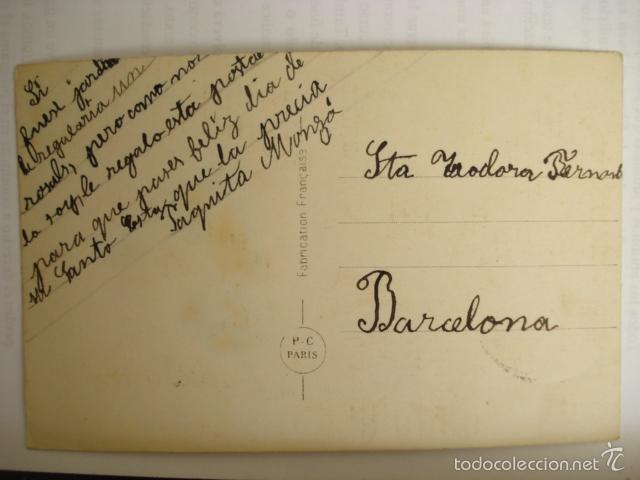 Postales: POSTAL INFANTIL COLOREADA. ED. PC PARIS 505. ESCRITA. - Foto 2
