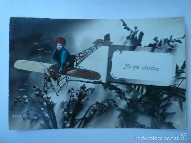 Postales: POSTAL INFANTIL NO ME OLVIDES. ESCRITA. - Foto 1