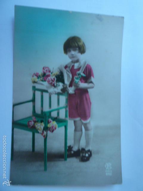 Postales: POSTAL INFANTIL COLOREADA. ED. CB 640. ESCRITA. - Foto 1