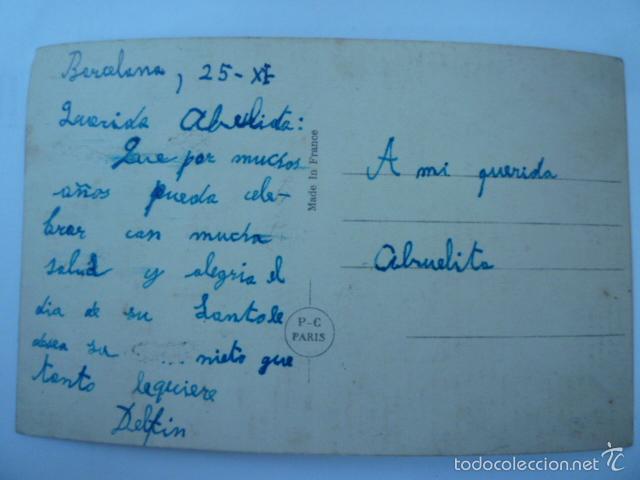 Postales: POSTAL INFANTIL. ED. PC PARIS 3881. ESCRITA. - Foto 2