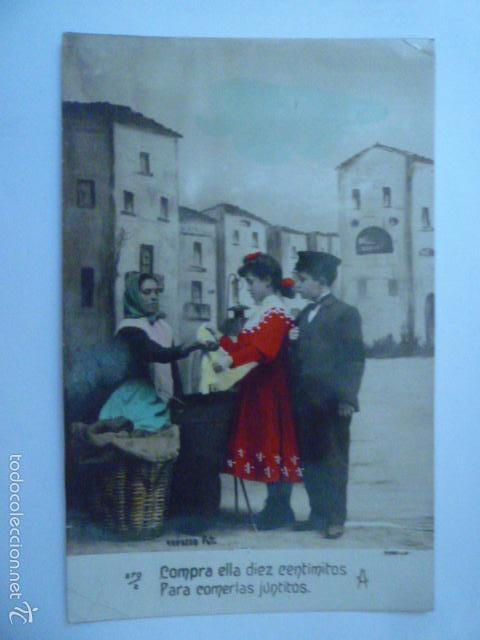 Postales: POSTAL INFANTIL COLOREADA. CIRCULADA 1908. - Foto 1