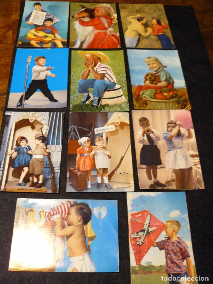 Postales: 11 postales de ni&ntilde;os - Foto 1