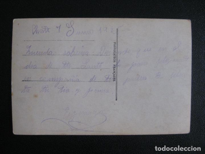 Postales: POSTAL NI&Ntilde;A CON FLORES Y PALOMAS - Foto 2