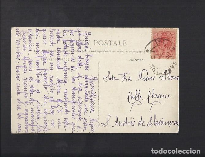 Postales: Antigua postal . Ni&ntilde;a . Circulada. - Foto 2