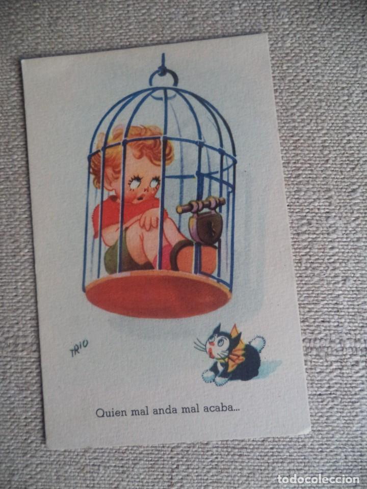 Postales: Bonita postal de ni&ntilde;os - Foto 1