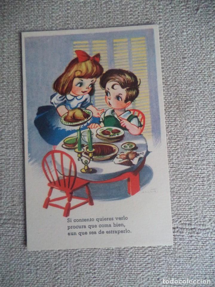 Postales: Bonita postal de ni&ntilde;os - Foto 1