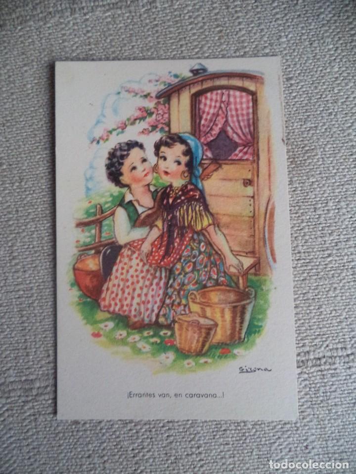 Postales: Bonita postal de ni&ntilde;os - Foto 1