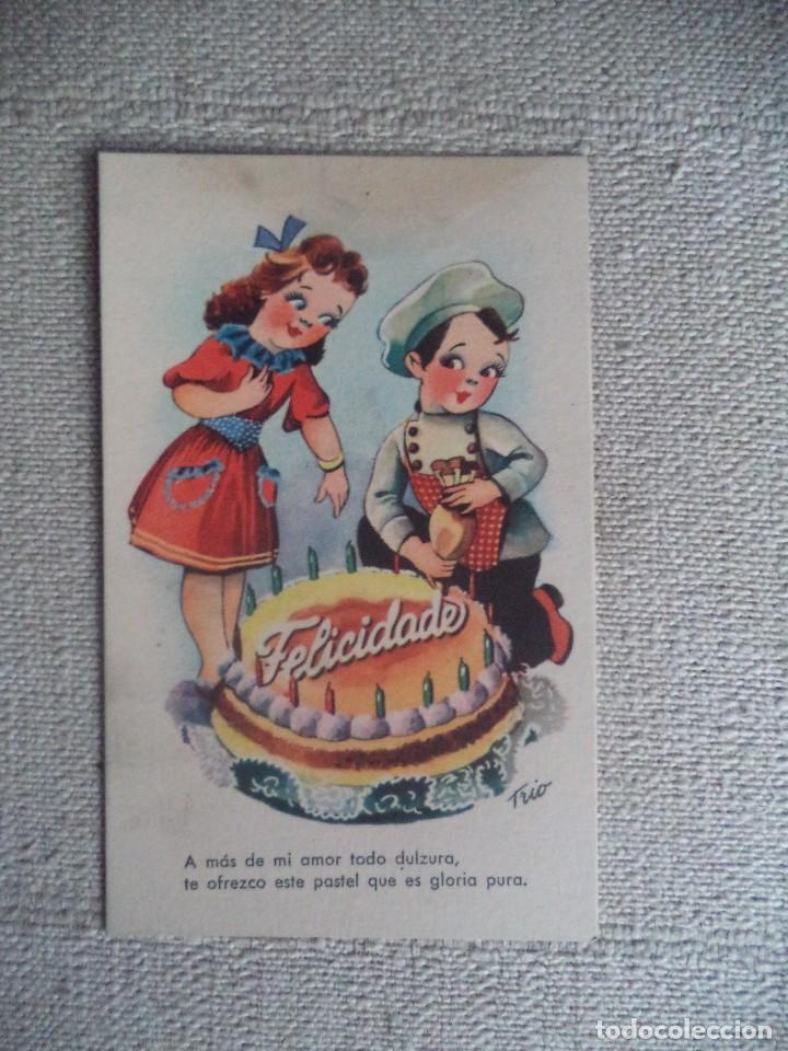 Postales: Bonita postal de ni&ntilde;os - Foto 1