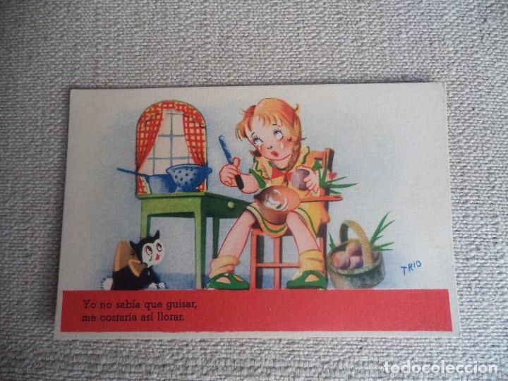 Postales: Bonita postal de ni&ntilde;os - Foto 1