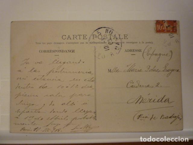 Postales: POSTAL ROMANTICA INFANTIL. ED. IRIS. CIRCULADA 1908. - Foto 2