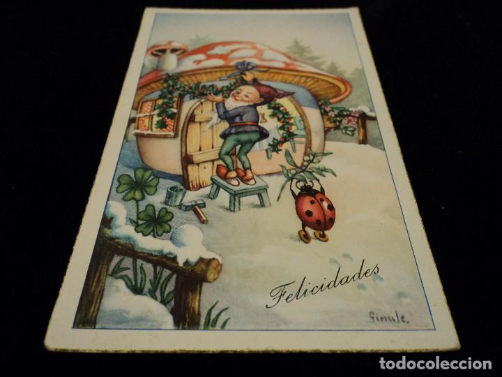 Postales: EDICIONES CIMA SERIE 508- ILUSTRA GIMILE circulada - Foto 1