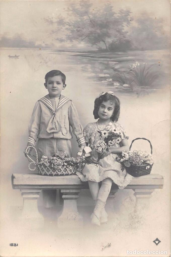 Postales: NI&Ntilde;OS - Foto 1