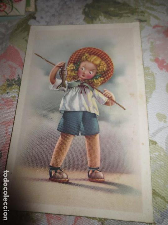 Postales: c y z  529  pescadora - Foto 1