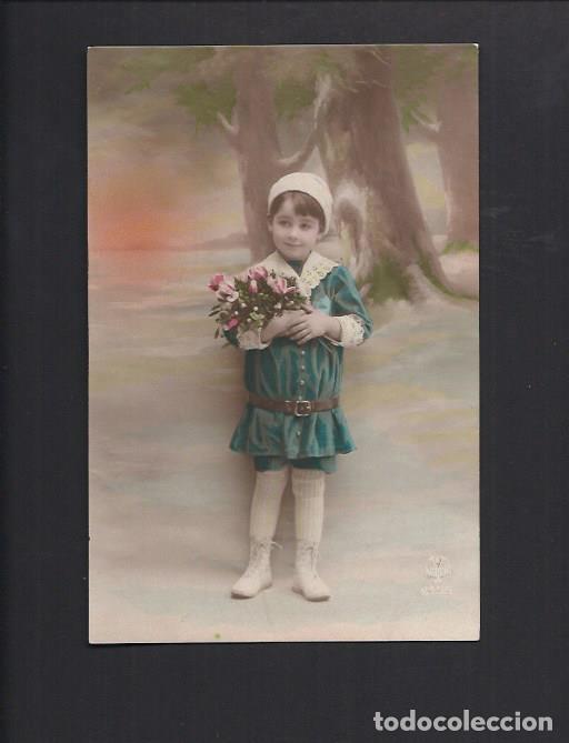 Postales: Tarjeta postal ni&ntilde;a - Foto 1