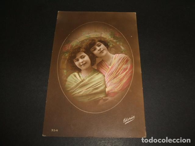 Postales: NI&Ntilde;AS CUBIERTAS POSTAL - Foto 1