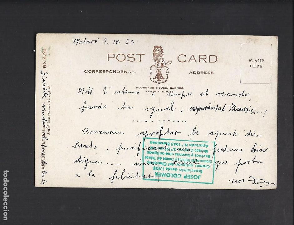 Postales: Antigua postal infantil. 1925 - Foto 2