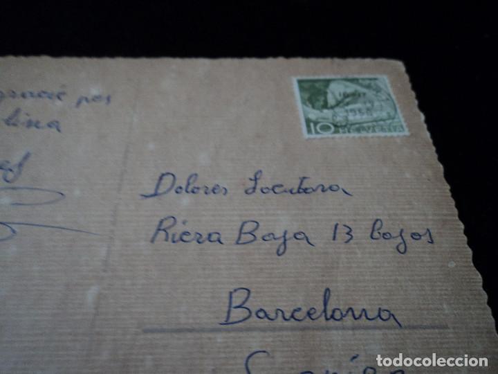 Postales: dos postales circuladas de ni&ntilde;as con animal - Foto 2