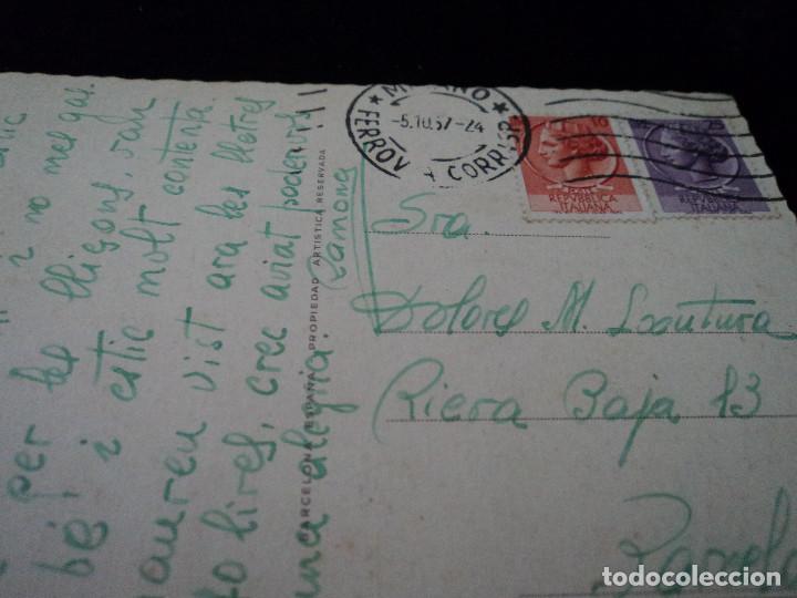 Postales: dos postales circuladas de ni&ntilde;as con animal - Foto 4