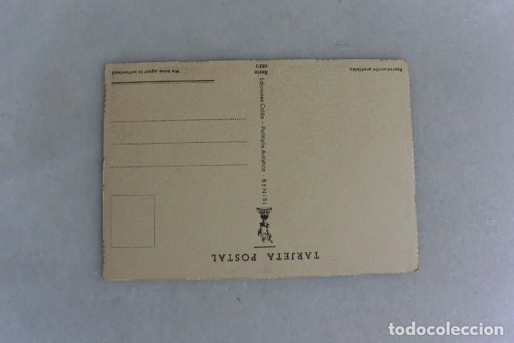 Postales: TARJETA POSTAL NI&Ntilde;A CON GALLINAS - Foto 2