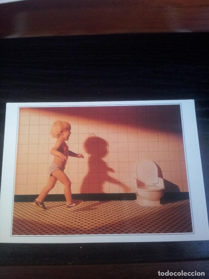 Postales: NIN&Ntilde;O CORRE AL WC 1989 - Foto 1