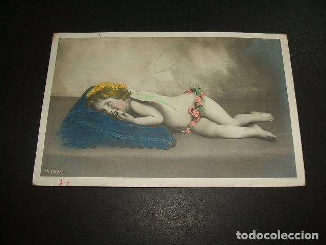 Postales: CUPIDO DESCANSANDO POSTAL - Foto 1