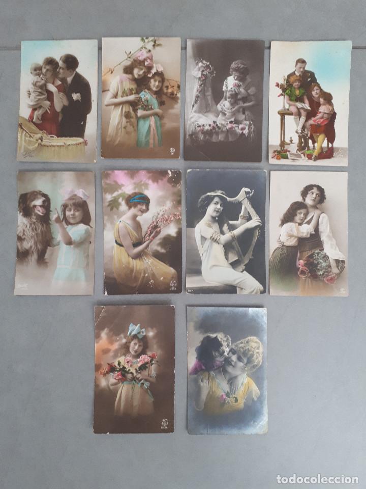 Postales: 10 POSTALES A&Ntilde;OS 20 AMOR DE MADRE - Foto 1