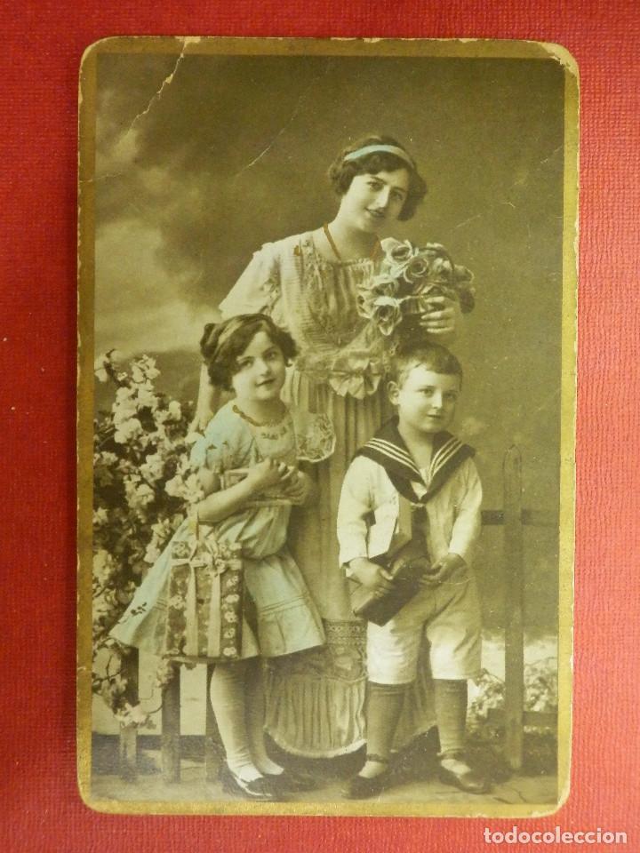 Postales: POSTAL - NI&Ntilde;OS - PRINCIPIOS DE 1900 - - Foto 1