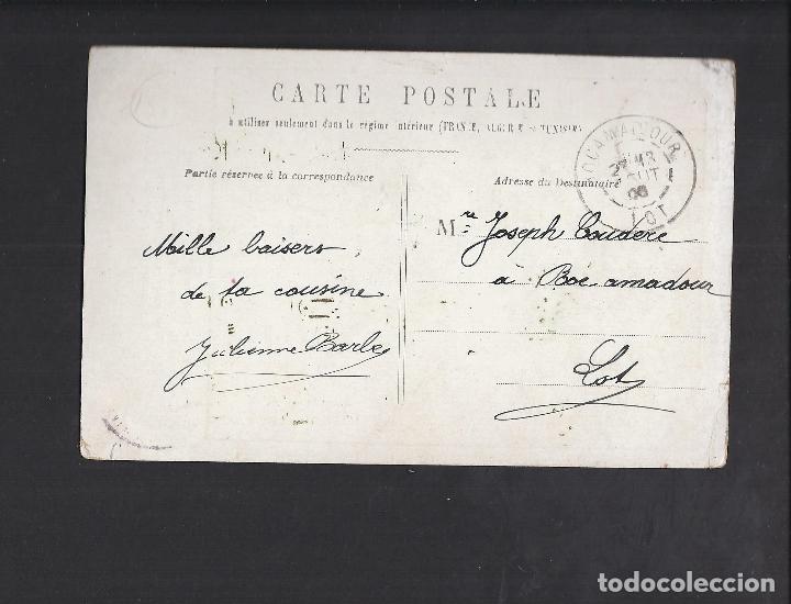 Postales: Antigua postal. Ni&ntilde;o. Circulada 1906 - Foto 2