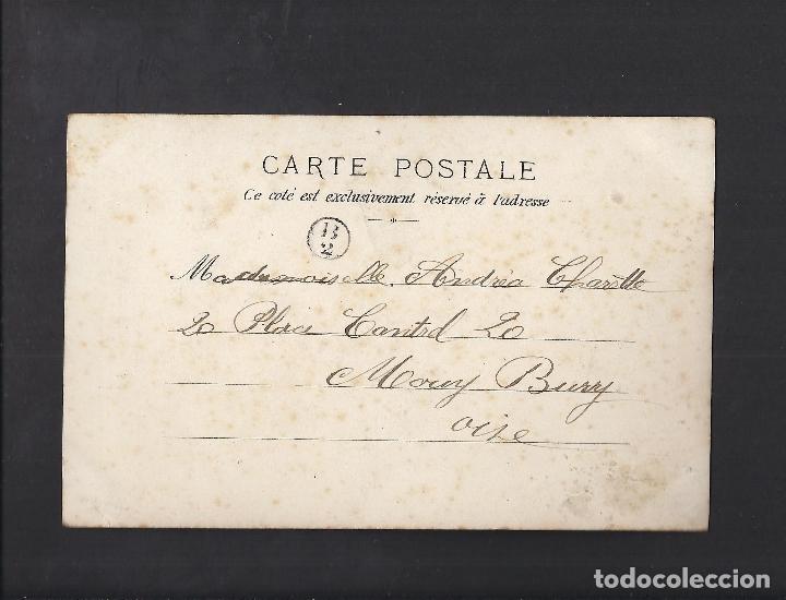 Postales: Antigua postal. Madre e hija. Circulada - Foto 2