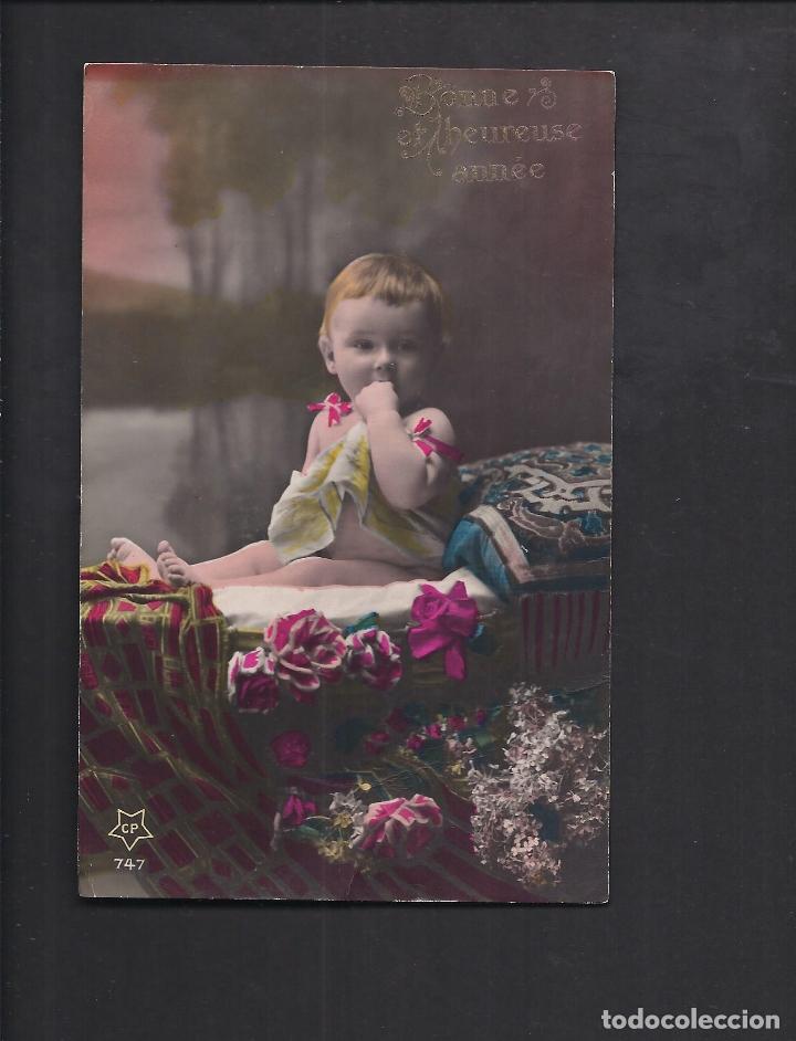 Postales: Antigua postal. Bebe. Circulada - Foto 1