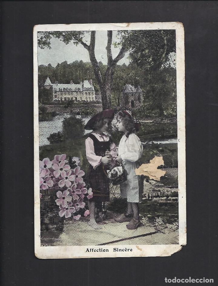 Postales: Antigua postal infantil. Ni&ntilde;as. - Foto 1