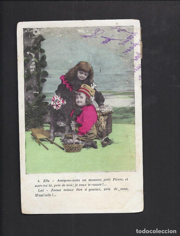 Postales: Antigua postal infantil. Ni&ntilde;as. - Foto 1