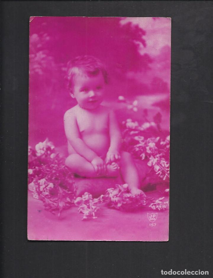 Postales: Antigua postal bebe. Circulada 1932 - Foto 1