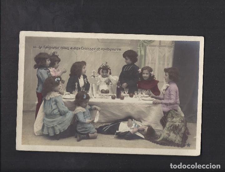 Postales: Antigua postal ni&ntilde;os de boda . No Circulada. - Foto 1
