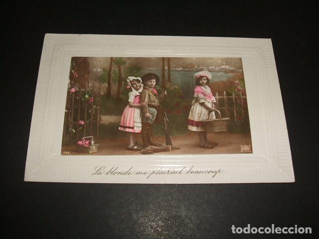 Postales: NI&Ntilde;OS EN EL CAMPO POSTAL - Foto 1