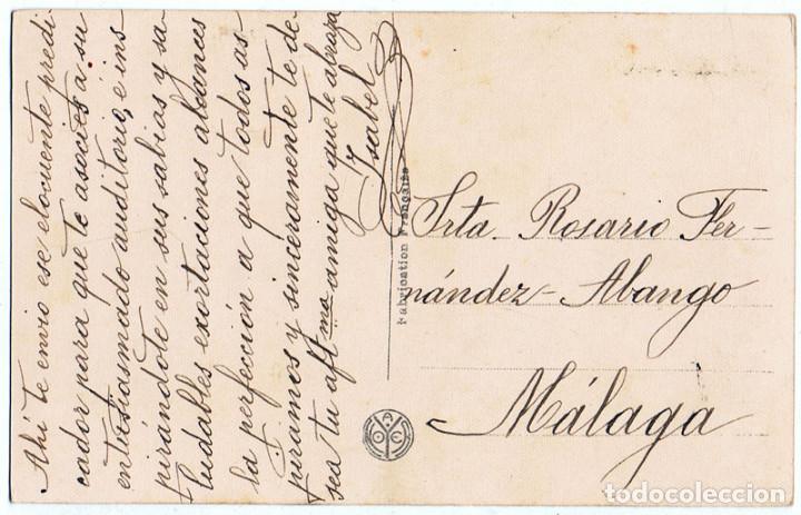 Postales: Antigua Postal Ni&ntilde;o en p&uacute;lpito. Escrita 1920 - Foto 2
